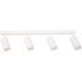 Opbouwspot PIPE 4xGU10/10W/230V wit