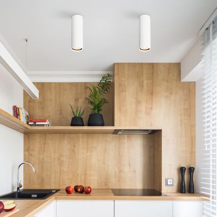 Opbouwspot TUNE M 1xGU10/10W/230V 17 cm wit