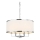 Open Design OR80216 - Kroonluchter met ketting CASA 6xE14/15W/230V crème/glanzend chroom