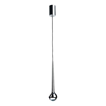 Open Design OR80261 - CAPPI LED-hanglamp aan kabel, 5W/230V, zwart/chroom