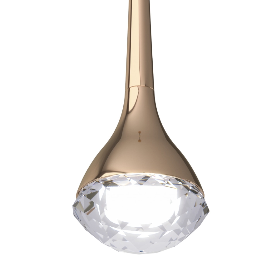 Open Design OR80315 - CRIMA LED-hanglamp met kabel LED/7W/230V roségoud