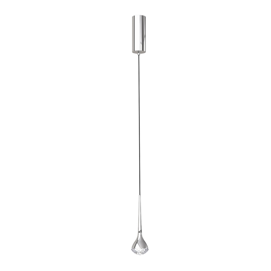 Open Design OR80322 - LED-hanglamp aan staalkabel CRIMA LED/7W/230V glanzend chroom