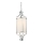 Open Design OR80551 - LUNGA kroonluchter aan ketting 1xE27/15W/230V glanzend chroom/wit