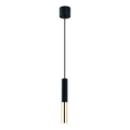 Open Design OR80810 - SLIMI pendel met kabel 1xG9/3,5W/230V zwart/goud