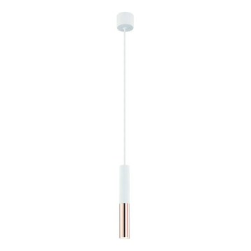 Open Design OR80858 - Hanglamp met kabel SLIMI 1xG9/3,5W/230V wit/rosegoud