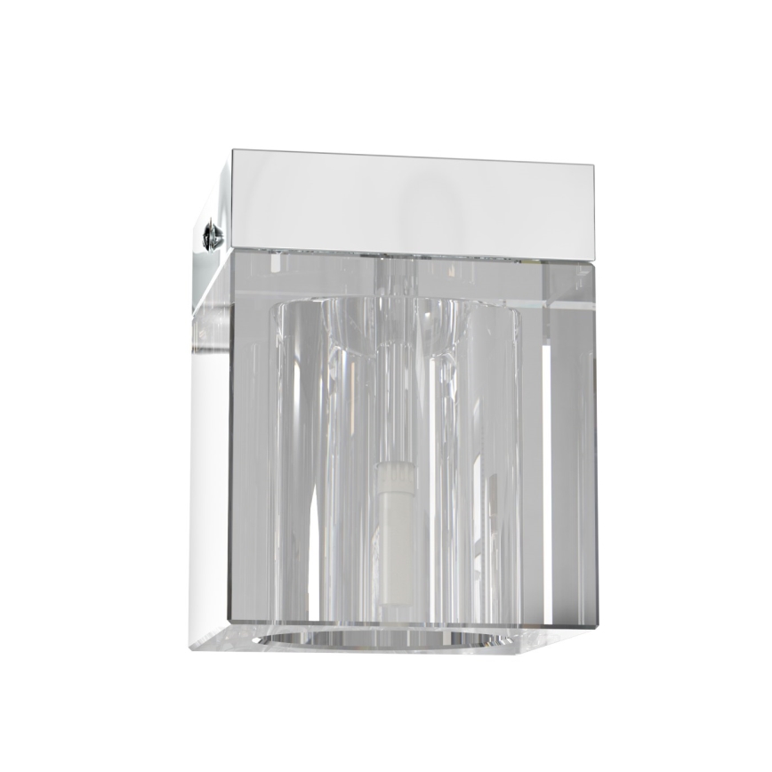 Open Design OR81039 - CUBO spot 1xG9/8W/230V helder glas/glanzend chroom