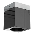 Open Design OR81046 - Opbouwspot CUBO 1xG9/8W/230V zwart/glanzend chroom