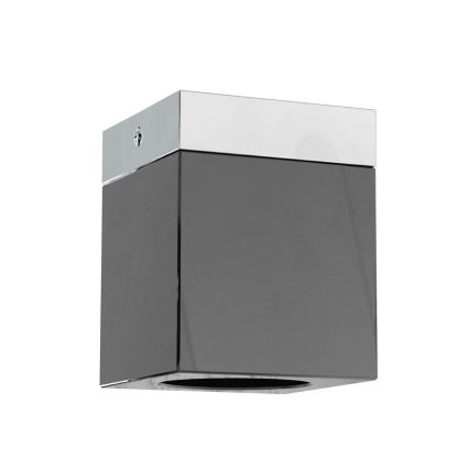 Open Design OR81046 - Opbouwspot CUBO 1xG9/8W/230V zwart/glanzend chroom