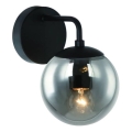 Open Design OR81411 - Wandlamp BAO 1xE27/8W/230V zwart/rookgrijs