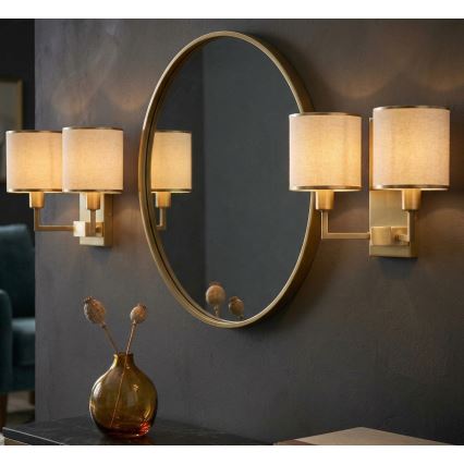 Open Design OR81503 - Wandlamp CASA 2xE14/12W/230V messing/crème