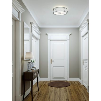 Open Design OR84399 - Plafondlamp PIRELO 3xE14/12W/230V Ø 45 cm glanzend chroom