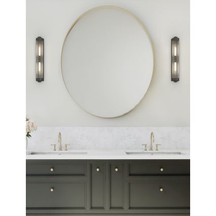Open Design OR84498 - Badkamerwandlamp FUMI 2xG9/8W/230V IP44 zwart