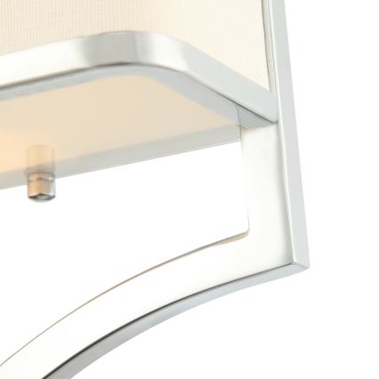 Open Design OR84504 - Wandlamp GERDO 2xE14/12W/230V glanzend chroom/wit