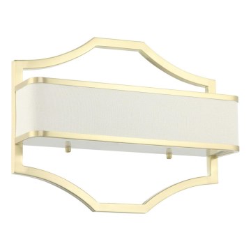 Open Design OR84511 - Wandlamp GERDO 2xE14/12W/230V messing/wit