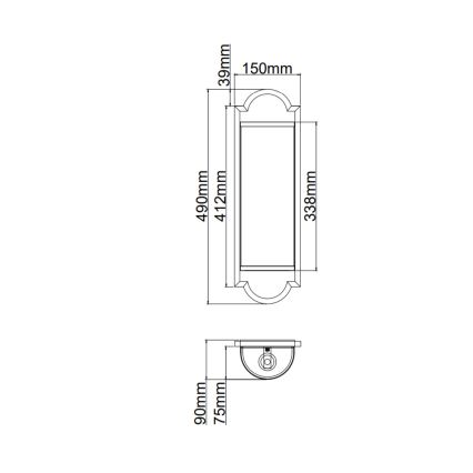 Open Design OR84528 - Wandlamp LIBERO 2xE14/12W/230V glanzend chroom