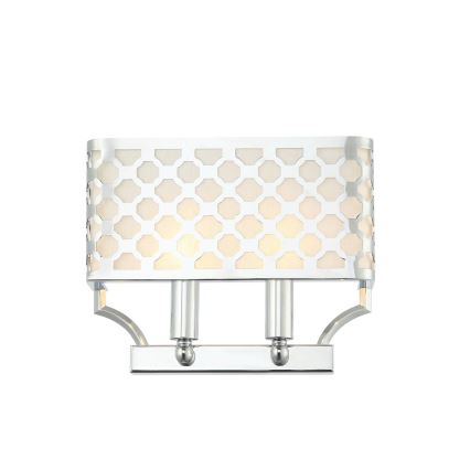 Open Design OR84597 - Wandlamp VERNO 2xE14/12W/230V glanzend chroom