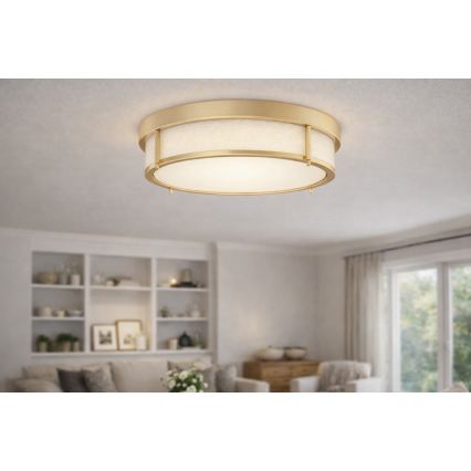 Open Design OR84955 - Plafondlamp ROMI 3xE14/12W/230V Ø 40 cm messing