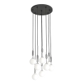 Open Design OR85327 - Kroonluchter aan kabel ERO 8xG9/8W/230V glanzend chroom