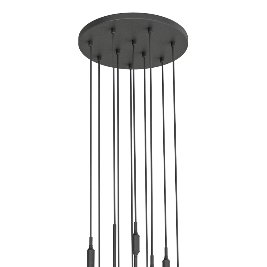 Open Design OR85372 - Hanglamp aan kabel ERO 10xG9/8W/230V zwart