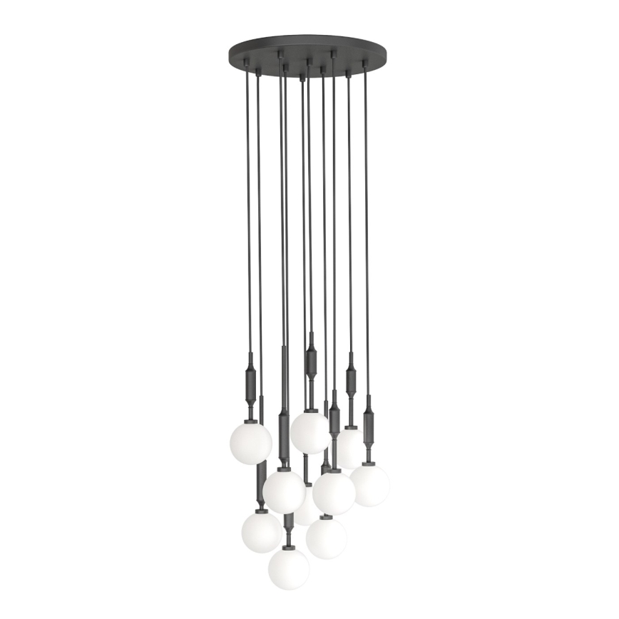 Open Design OR85372 - Hanglamp aan kabel ERO 10xG9/8W/230V zwart