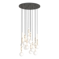 Open Design OR85396 - Hanglamp aan kabel ERO 12xG9/8W/230V goudkleurig