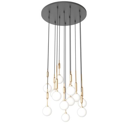 Open Design OR85396 - Hanglamp aan kabel ERO 12xG9/8W/230V goudkleurig