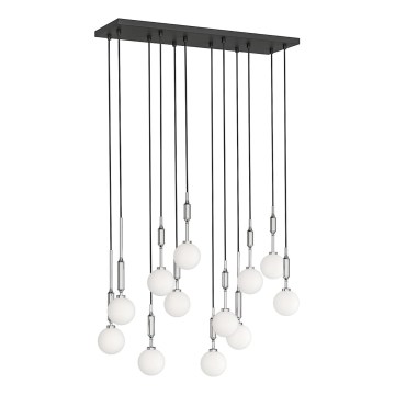 Open Design OR85440 - Kroonluchter aan kabel ERO 12xG9/8W/230V glanzend chroom