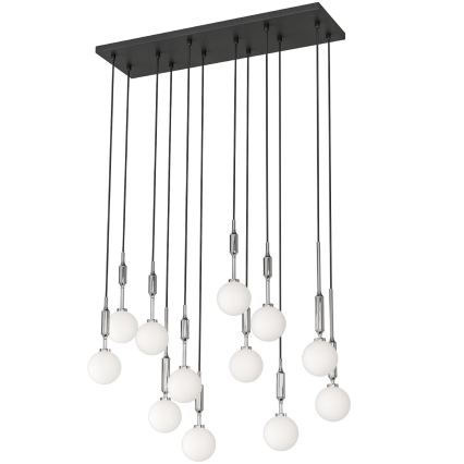Open Design OR85440 - Kroonluchter aan kabel ERO 12xG9/8W/230V glanzend chroom