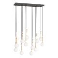 Open Design OR85457 - Hanglamp met kabel ERO 12xG9/8W/230V goudkleurig