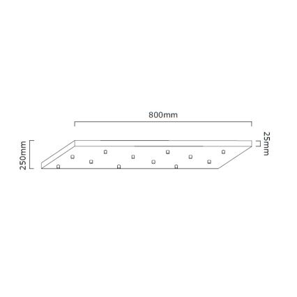Open Design OR85464 - ERO kroonluchter aan kabel, 12xG9/8W/230V, zwart