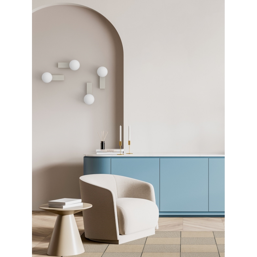 Open Design OR85549 - BOLETTA badkamerwandlamp 1xG9/8W/230V IP44 beige