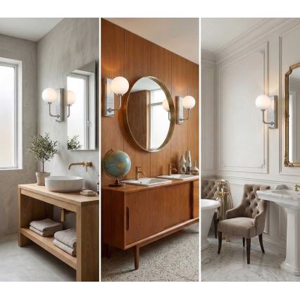 Open Design OR85594 - Badkamerwandlamp ERO 1xG9/9W/230V IP44 glanzend chroom