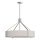 Open Design OR85655 - Hanglamp met stang DORETTO, 6×E27/15W/230V, Ø 70 cm, mat chroom/wit