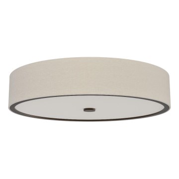 Open Design OR85990 - Plafondlamp ZALINDRO 4xE27/15W/230V Ø 54,5 cm beige/bruin
