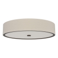 Open Design OR86041 - Plafondlamp ZALINDRO 6xE27/15W/230V Ø 74,5 cm beige/bruin