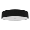 Open Design OR86560 - Plafondlamp ZALINDRO 4xE27/15W/230V Ø 54,5 cm zwart/glanzend chroom