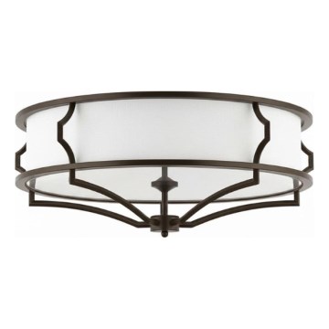Open Design OR86607 - Plafondlamp STESSO 4xE27/12W/230V Ø 65 cm bruin