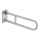 Opklapbare beugel 12 x 22,5 cm RVS/zilver