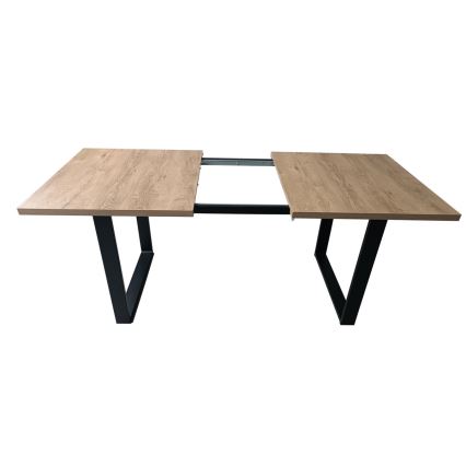 Opklapbare eettafel COLIN eiken