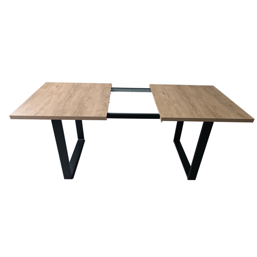 Opklapbare eettafel COLIN eiken