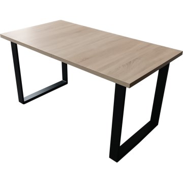 Opklapbare eettafel COLIN eiken sonoma