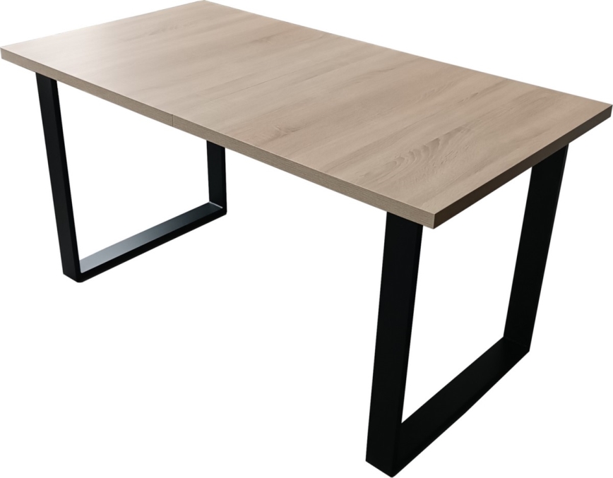Opklapbare eettafel COLIN eiken sonoma