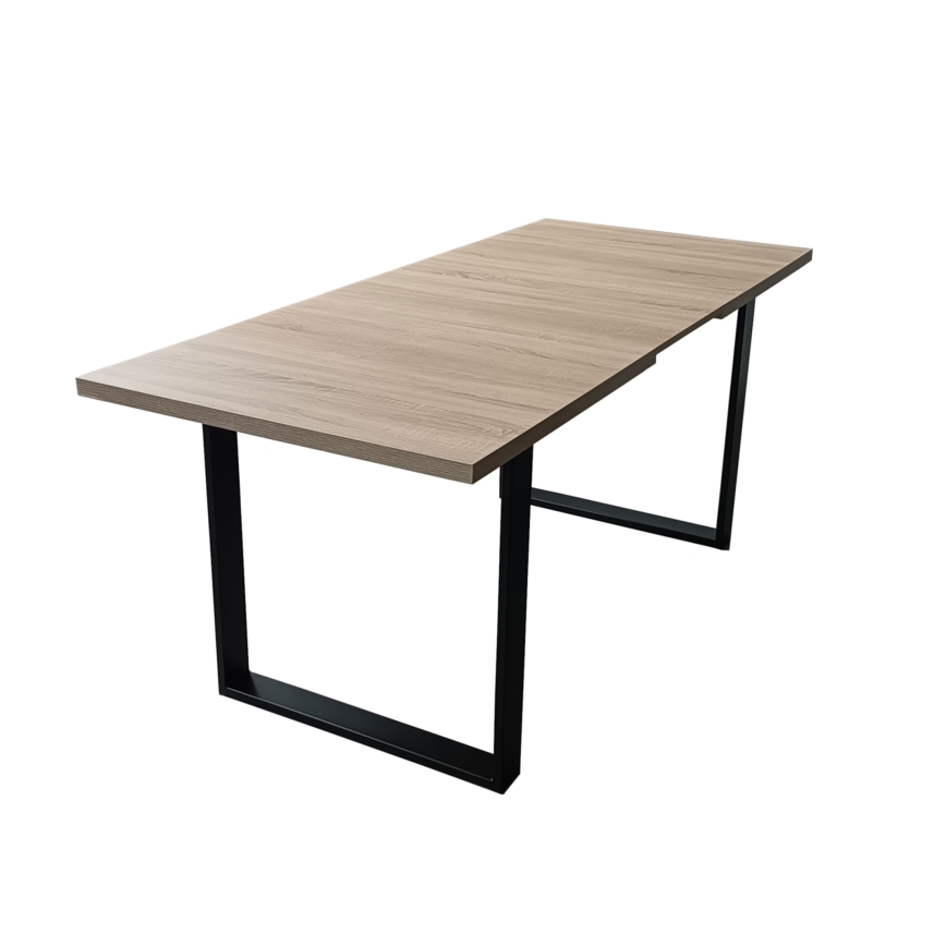 Opklapbare eettafel COLIN eiken sonoma