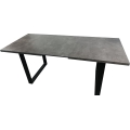 Opklapbare eettafel COLIN grijs