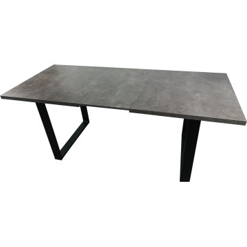 Opklapbare eettafel COLIN grijs