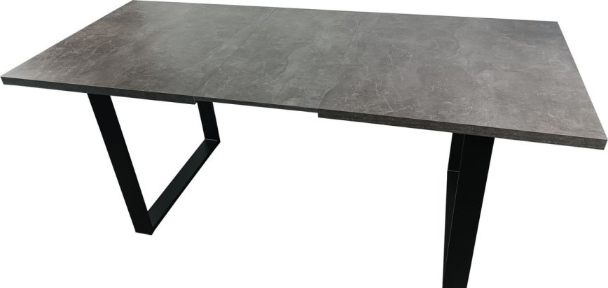 Opklapbare eettafel COLIN grijs