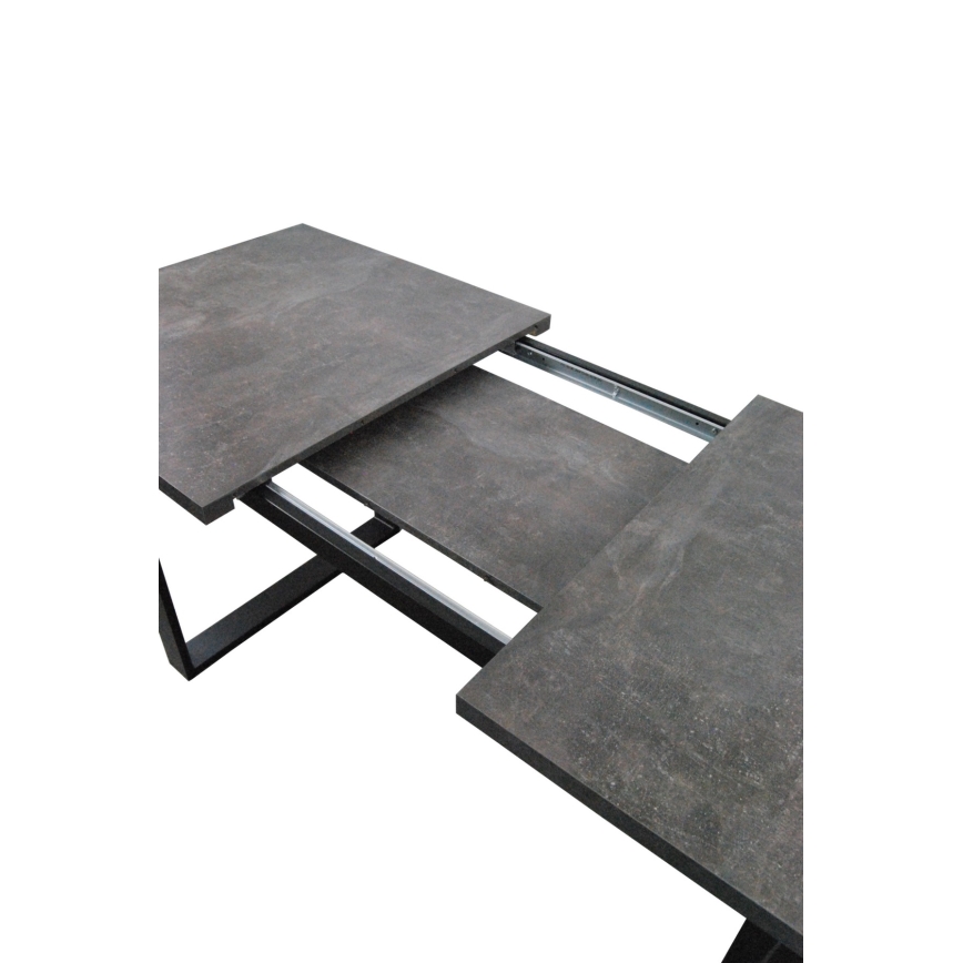 Opklapbare eettafel COLIN grijs