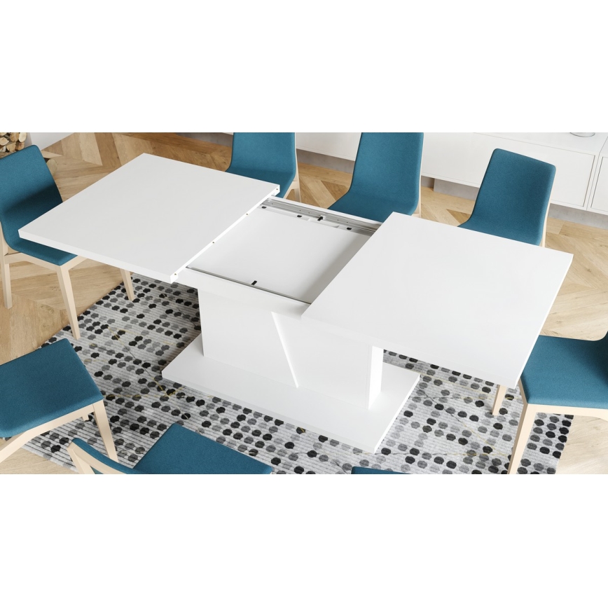 Opklapbare eettafel NINO wit