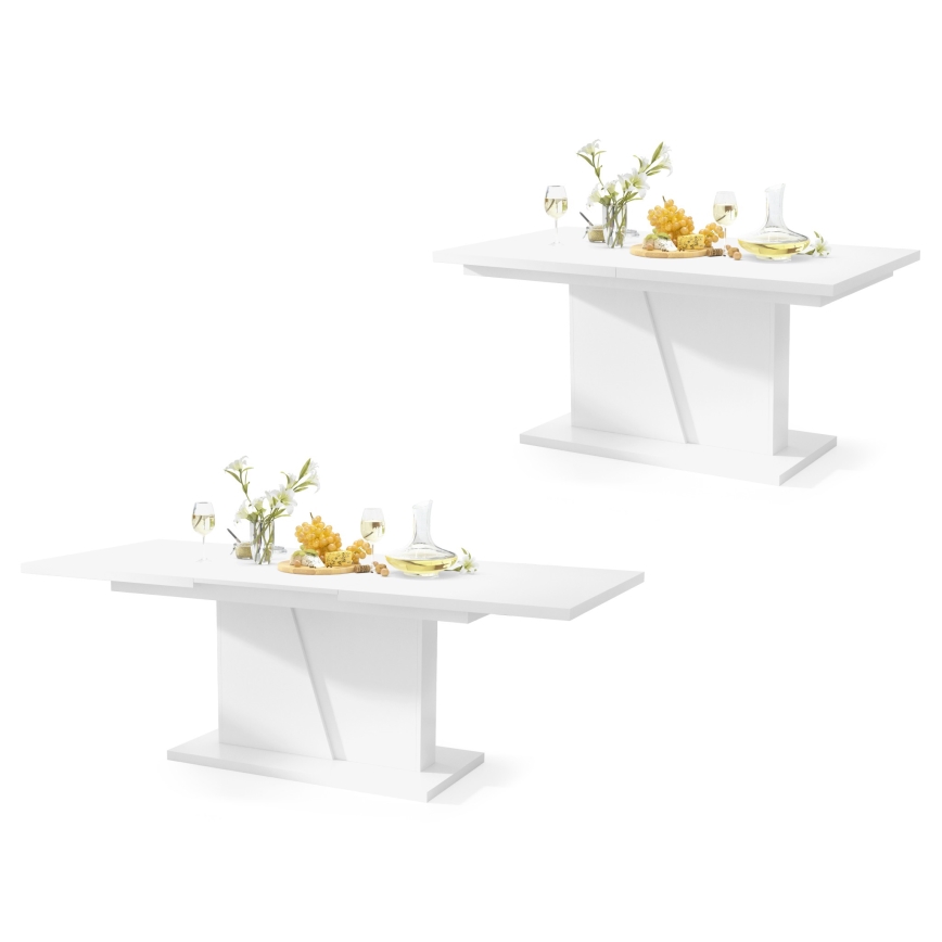 Opklapbare eettafel NINO wit