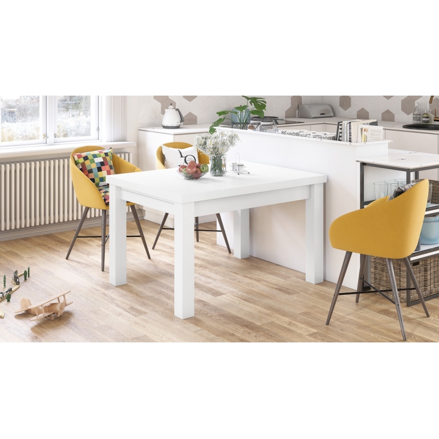 Opklapbare eettafel RALF wit